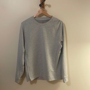 Lululemon Mens Side Zip Grey Pullover Sweater